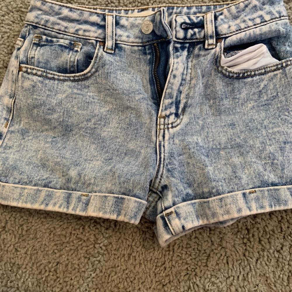 Mom jean shorts